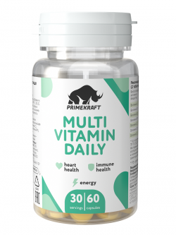 Витамины MULTIVITAMIN DAILY, Prime Kraft 60 табл