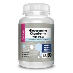  Chikalab Glucosamine Chondroitin MSM 60 таблеток