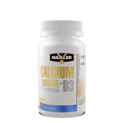 Calcium Citrate + D3 Maxler 120 таб